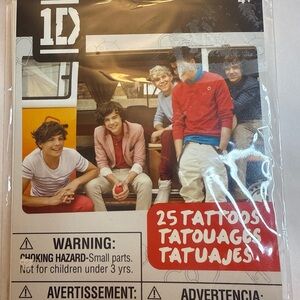 1D Temporary Tattoos Set